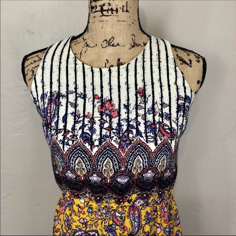 Lucky Brand Floral Midi Dress Size M - Picture 3 of 8